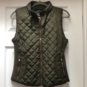 Olive Green Vest